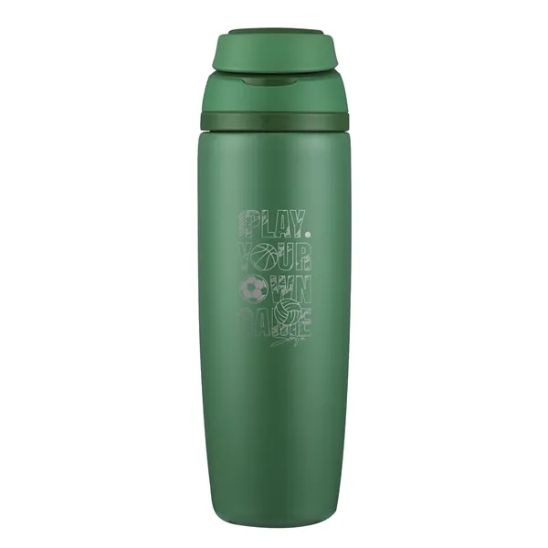 Stainless steel 28 oz. bottle with carrying handle.... from ASI 90807 Tekweld