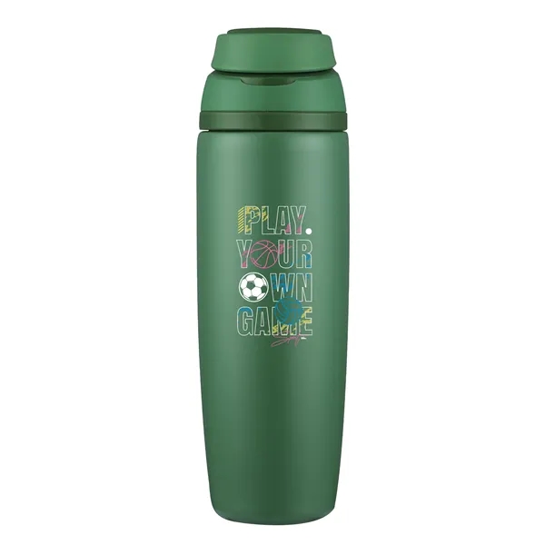 Stainless steel 28 oz. bottle with carrying handle.... from ASI 90807 Tekweld