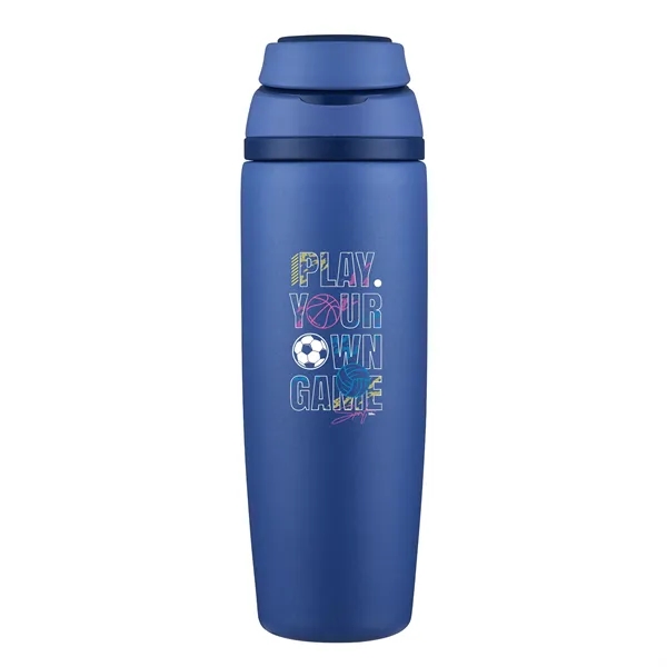 Stainless steel 28 oz. bottle with carrying handle.... from ASI 90807 Tekweld