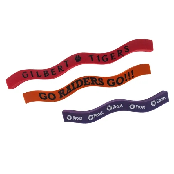 24" x 2" wavey foam noodle.... from ASI 77280 Pepco Poms / Pepco Poms