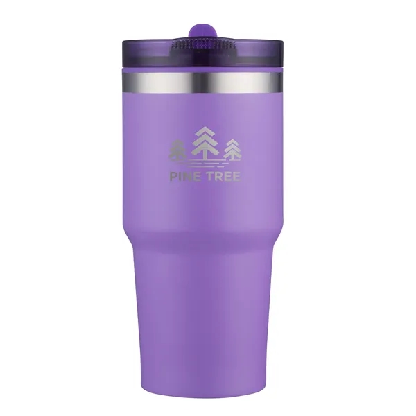Double wall 20 oz. tumbler with straw.... from ASI 90807 Tekweld