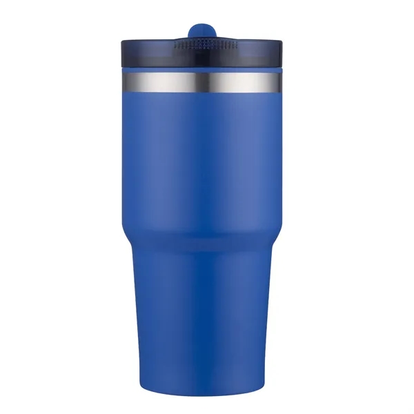Double wall 20 oz. tumbler with straw.... from ASI 90807 Tekweld