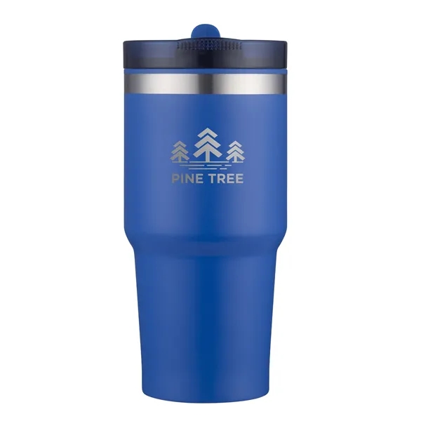 Double wall 20 oz. tumbler with straw.... from ASI 90807 Tekweld