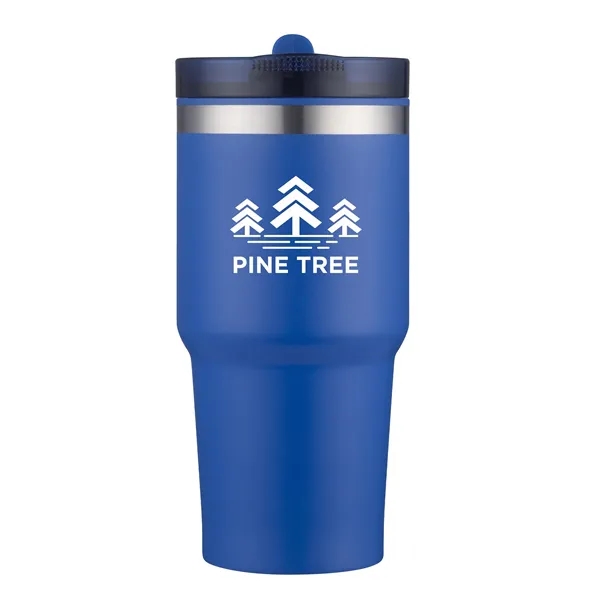 Double wall 20 oz. tumbler with straw.... from ASI 90807 Tekweld