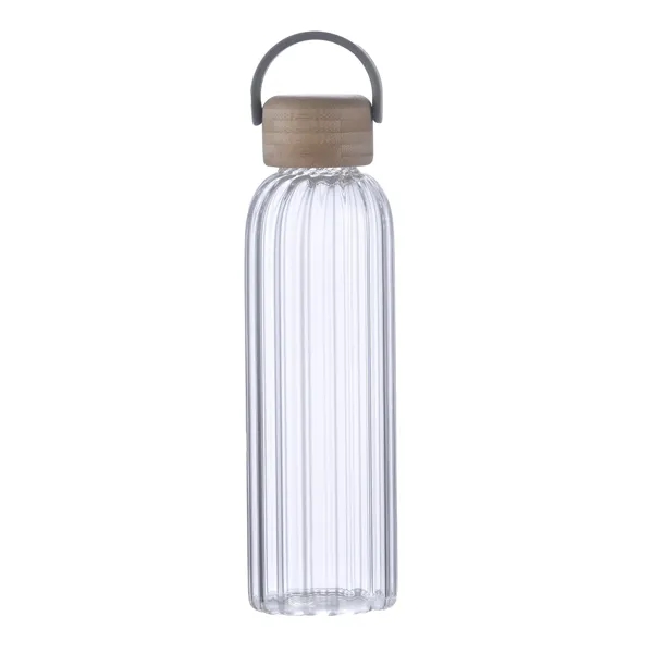 21 oz. glass bottle with bamboo lid... from ASI 90807 Tekweld