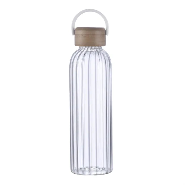 21 oz. glass bottle with bamboo lid... from ASI 90807 Tekweld