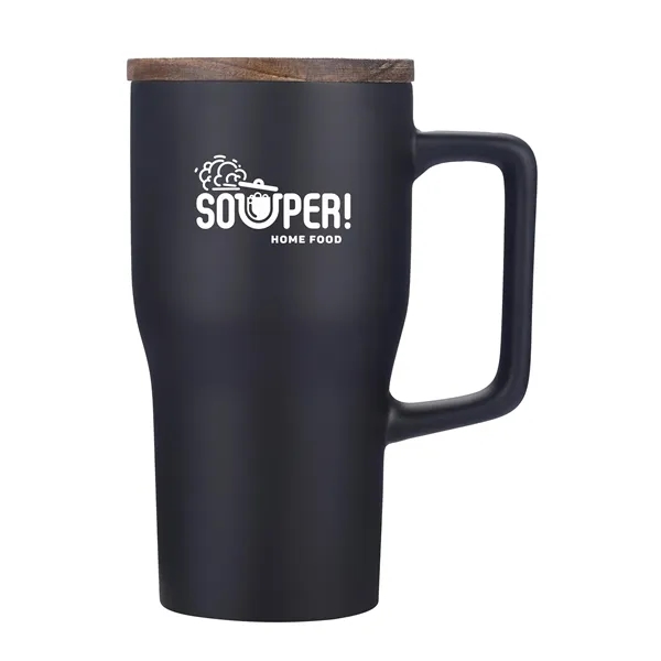 18 oz. Ceramic mug with lid.... from ASI 90807 Tekweld