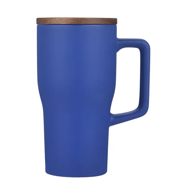 18 oz. Ceramic mug with lid.... from ASI 90807 Tekweld