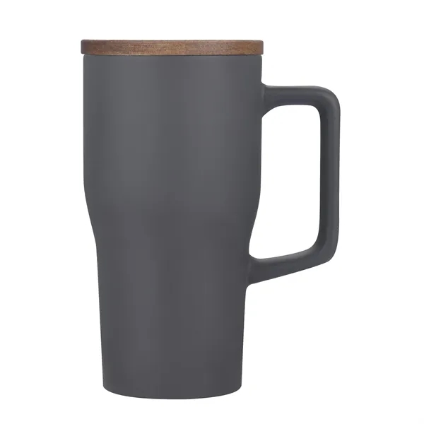 18 oz. Ceramic mug with lid.... from ASI 90807 Tekweld