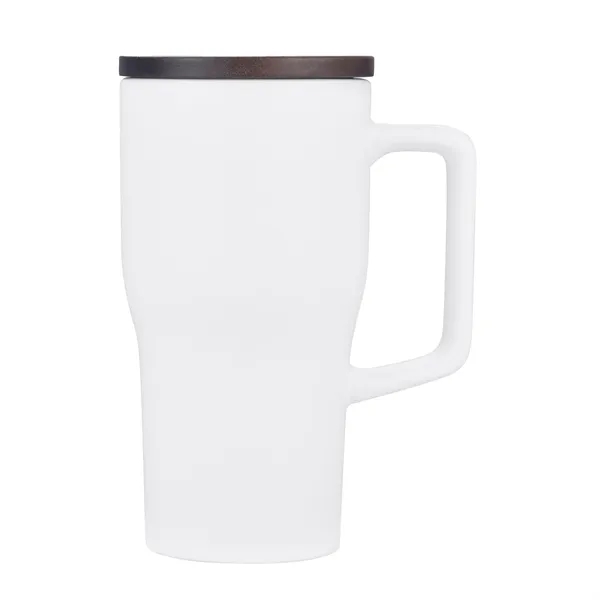 18 oz. Ceramic mug with lid.... from ASI 90807 Tekweld