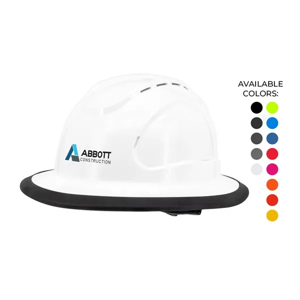 Item #CRHJ6V THE JUDGE 6-POINT RATCHET TYPE I FULL BRIM HARD HAT