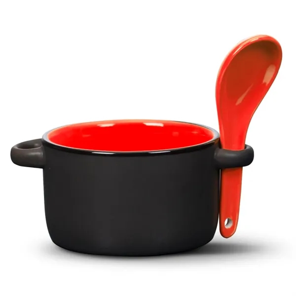 Enjoy a delicious hot soup with the Merritt Soup Mug! Features... from ASI 84592 St Regis Group