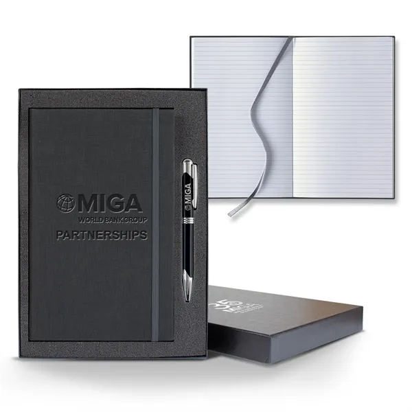 5 1/4" x 8 3/8" journal with an elastic band, 192... from ASI 68507 The Magnet Group / Castelli