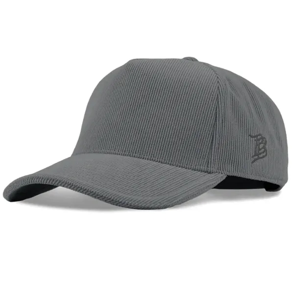 Retro stretch corduroy 5-panel hat with moisture-wicking comfort, ideal for stylish... from ASI 72657 Active Life Promo / Active Life