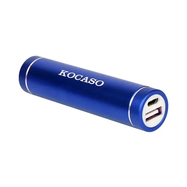 2,200 mAh Round Power Bank with USB Type C and USB-A... from ASI 68190 Lungsal / Lungsal