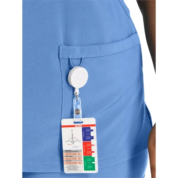 Dickies EDS Essentials Women's Mock Wrap Top... from ASI 86018 Scrub Authority