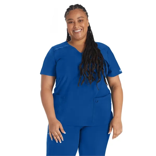 Dickies EDS Essentials Women's Mock Wrap Top... from ASI 86018 Scrub Authority