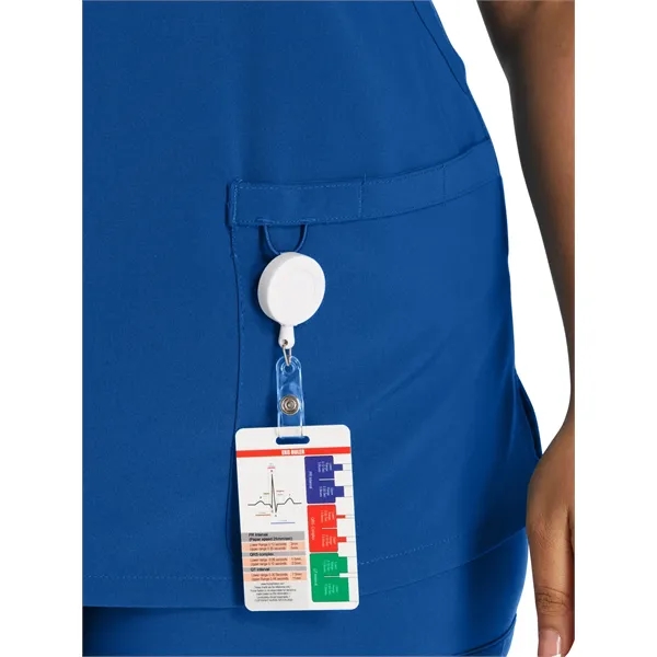 Dickies EDS Essentials Women's Mock Wrap Top... from ASI 86018 Scrub Authority