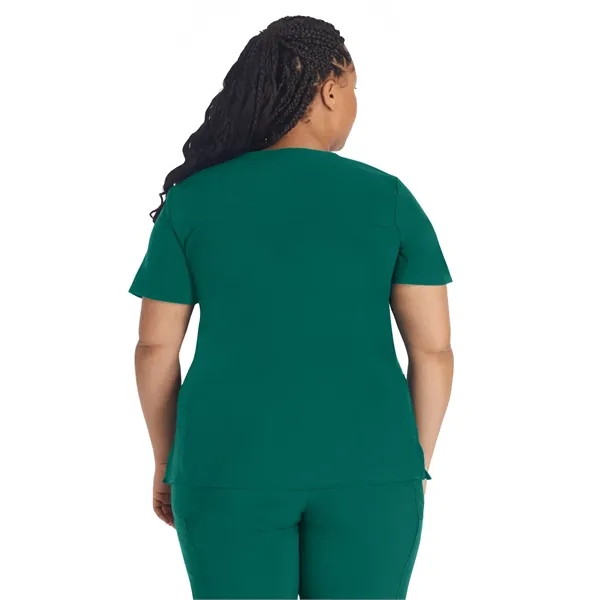 Dickies EDS Essentials Women's Mock Wrap Top... from ASI 86018 Scrub Authority