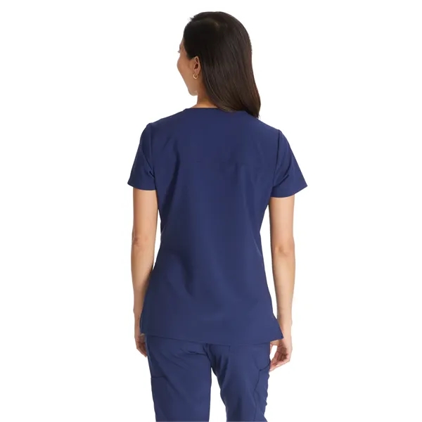 Dickies EDS Essentials Women's Mock Wrap Top... from ASI 86018 Scrub Authority