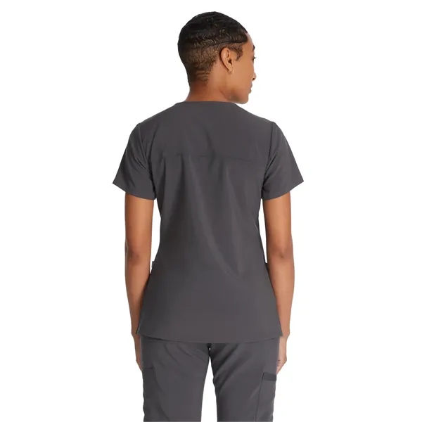 Dickies EDS Essentials Women's Mock Wrap Top... from ASI 86018 Scrub Authority