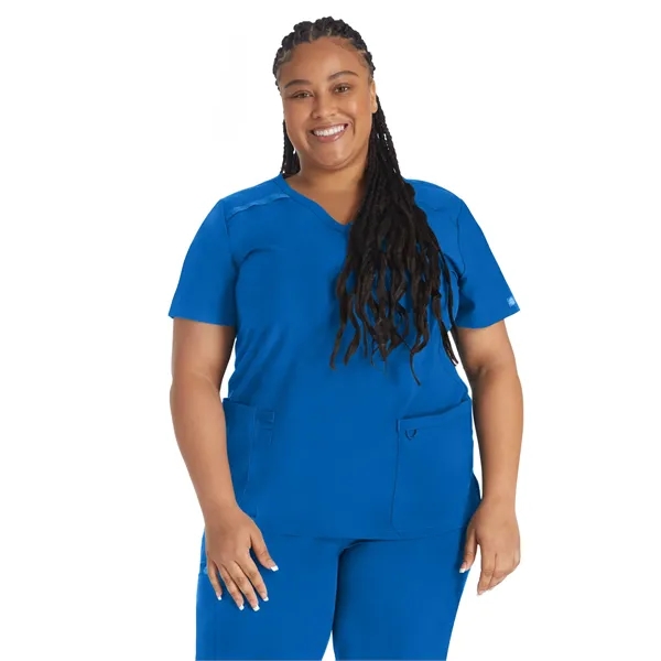 Dickies EDS Essentials Women's Mock Wrap Top... from ASI 86018 Scrub Authority