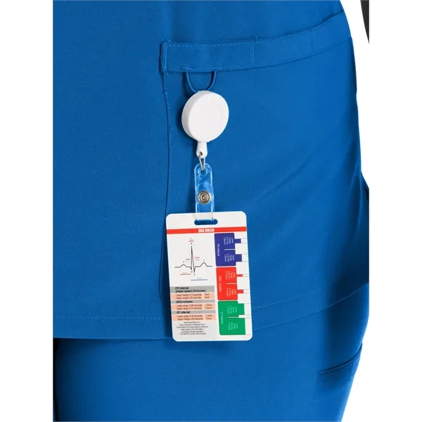 Dickies EDS Essentials Women's Mock Wrap Top... from ASI 86018 Scrub Authority