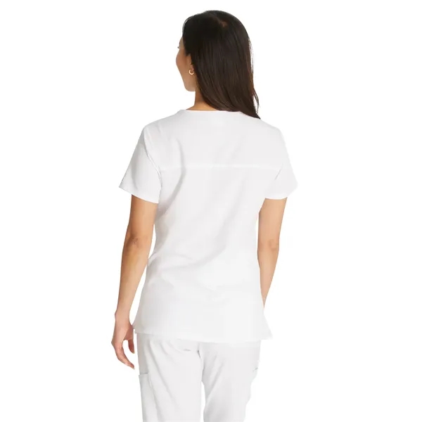 Dickies EDS Essentials Women's Mock Wrap Top... from ASI 86018 Scrub Authority