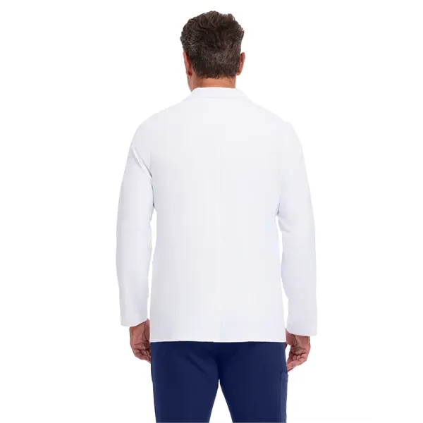 Healing Hands White Coat Collection Men's Leo Lab Coat... from ASI 86018 Scrub Authority
