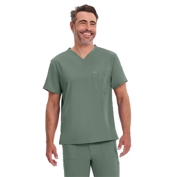 Dickies EDS Essentials Men's Tuckable V-Neck Top... from ASI 86018 Scrub Authority