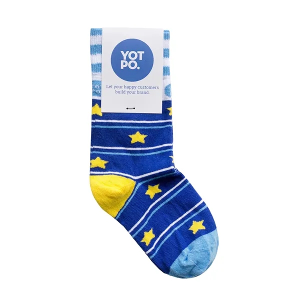 Youth Cotton Socks with soft stretch comfort.... from ASI 88072 Sock Club Enterprises LLC