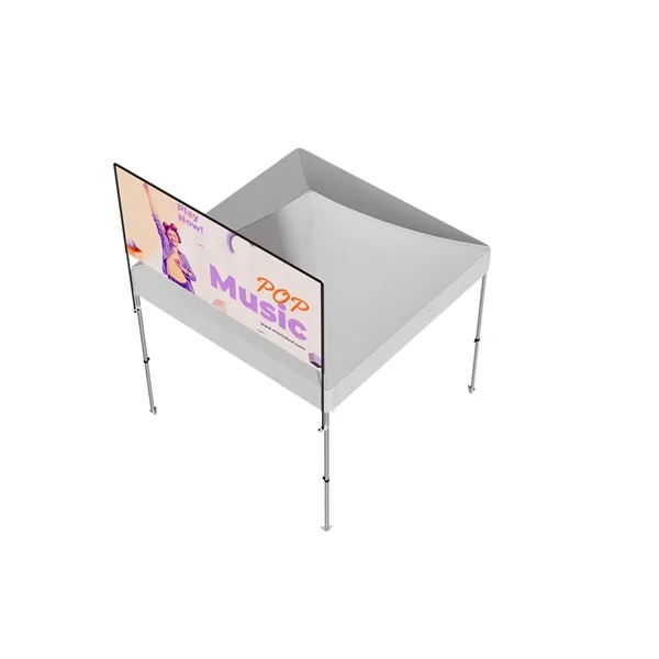 10'wx3.5'h Rectangular Tent Billboard w/aluminum frame, full color imprint on 240g... from ASI 49891 Discount Marketing Products / DMP