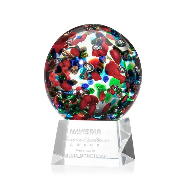 The Fantasia Award is a spectacular hand-blown work of art. Mounted... from ASI 84592 St Regis Group / St Regis
