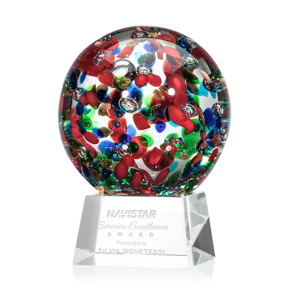 The Fantasia Award is a spectacular hand-blown work of art. Mounted... from ASI 84592 St Regis Group / St Regis