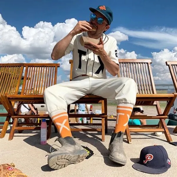 Cotton athletic crew socks with breathable performance.... from ASI 88072 Sock Club Enterprises LLC