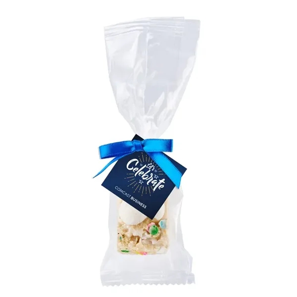 Individual wrapped bite size Krisp bar in a gift bag.... from ASI 71685 Midnite Snax®
