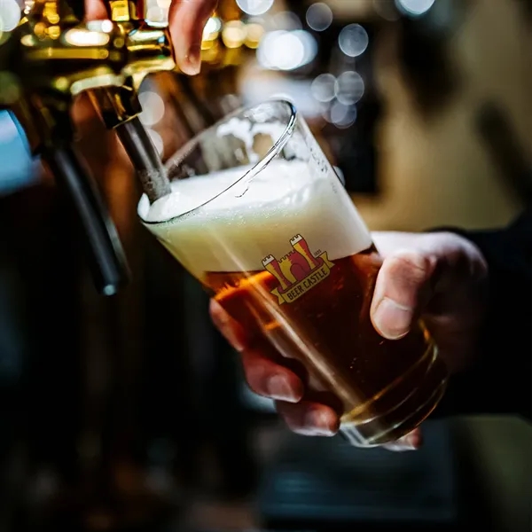 16 oz. custom mixing pint glass with thick base and walls.... from ASI 39552 BEL Promo