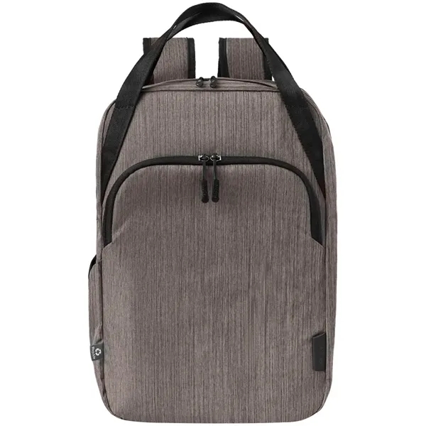 Recycled heather backpack with 15.5" laptop sleeve.... from ASI 39552 BEL Promo