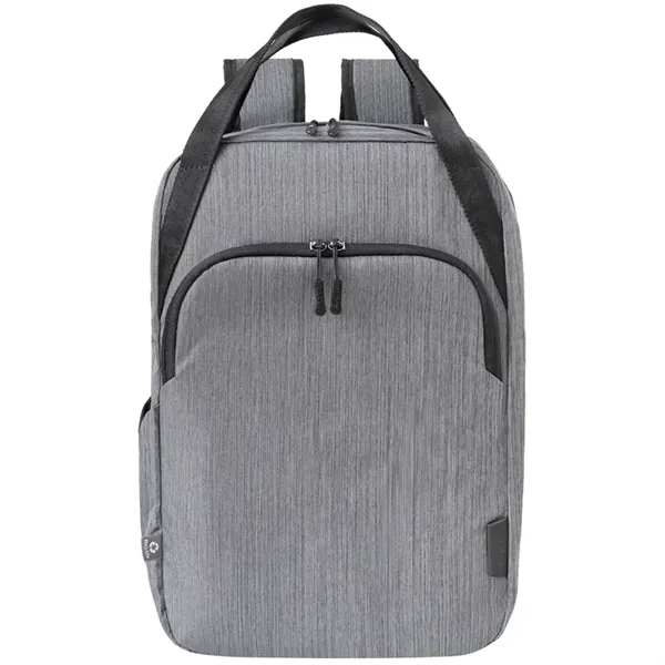 Recycled heather backpack with 15.5" laptop sleeve.... from ASI 39552 BEL Promo