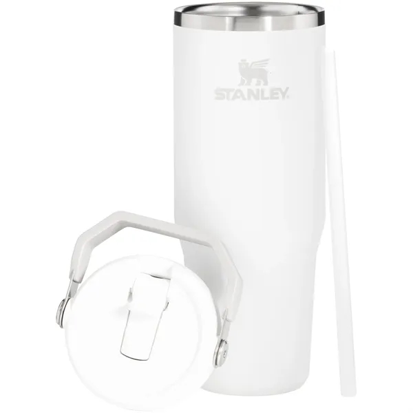 30 oz insulated stainless steel tumbler with flip straw lid, snap... from ASI 51197 ETS Express, LLC