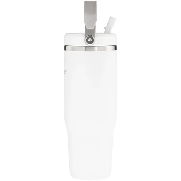 30 oz insulated stainless steel tumbler with flip straw lid, snap... from ASI 51197 ETS Express, LLC