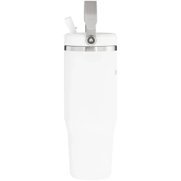 30 oz insulated stainless steel tumbler with flip straw lid, snap... from ASI 51197 ETS Express, LLC