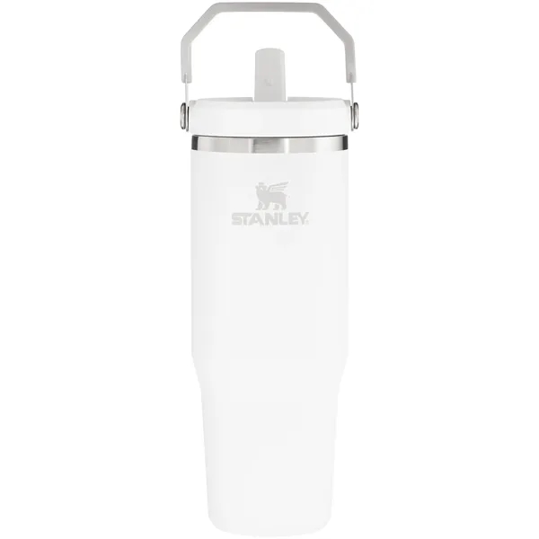 30 oz insulated stainless steel tumbler with flip straw lid, snap... from ASI 51197 ETS Express, LLC