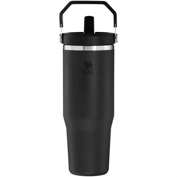 30 oz insulated stainless steel tumbler with flip straw lid, snap... from ASI 51197 ETS Express, LLC