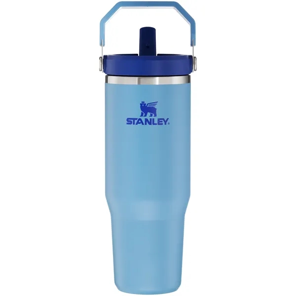30 oz insulated stainless steel tumbler with flip straw lid, snap... from ASI 51197 ETS Express, LLC
