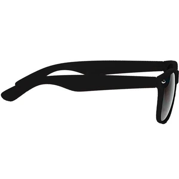 Velvet smooth plastic sunglasses in an adult size with UV 400... from ASI 39552 BEL Promo