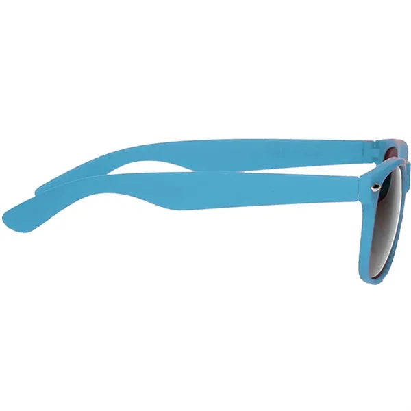 Velvet smooth plastic sunglasses in an adult size with UV 400... from ASI 39552 BEL Promo