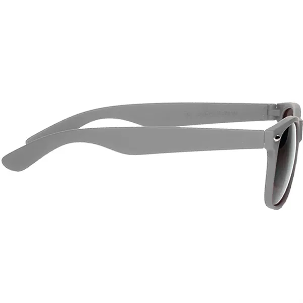 Velvet smooth plastic sunglasses in an adult size with UV 400... from ASI 39552 BEL Promo