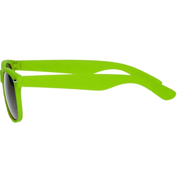 Velvet smooth plastic sunglasses in an adult size with UV 400... from ASI 39552 BEL Promo