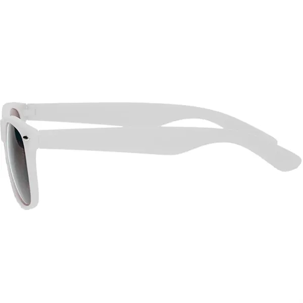 Velvet smooth plastic sunglasses in an adult size with UV 400... from ASI 39552 BEL Promo